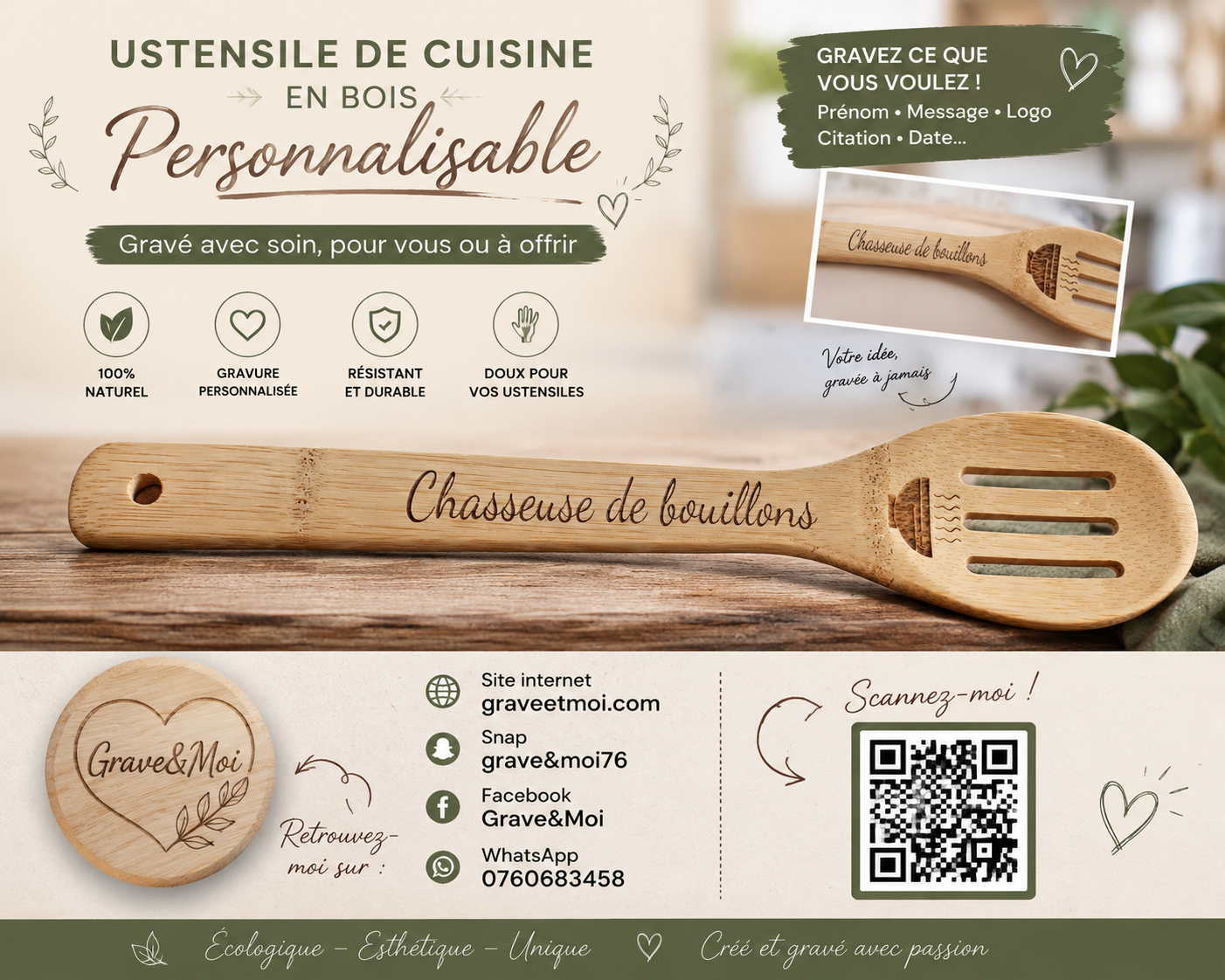 Ustensiles de cuisine